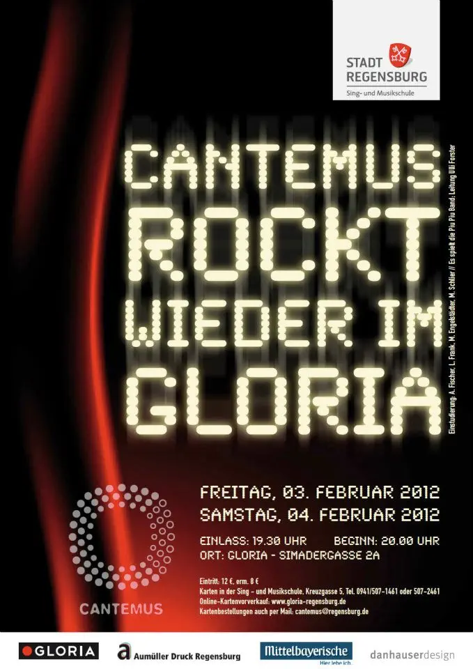 Cantemus Rockt wieder im Gloria (2012)