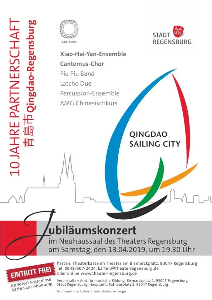 Jubiläumskonzert: Qingdao - Regensburg (2019)