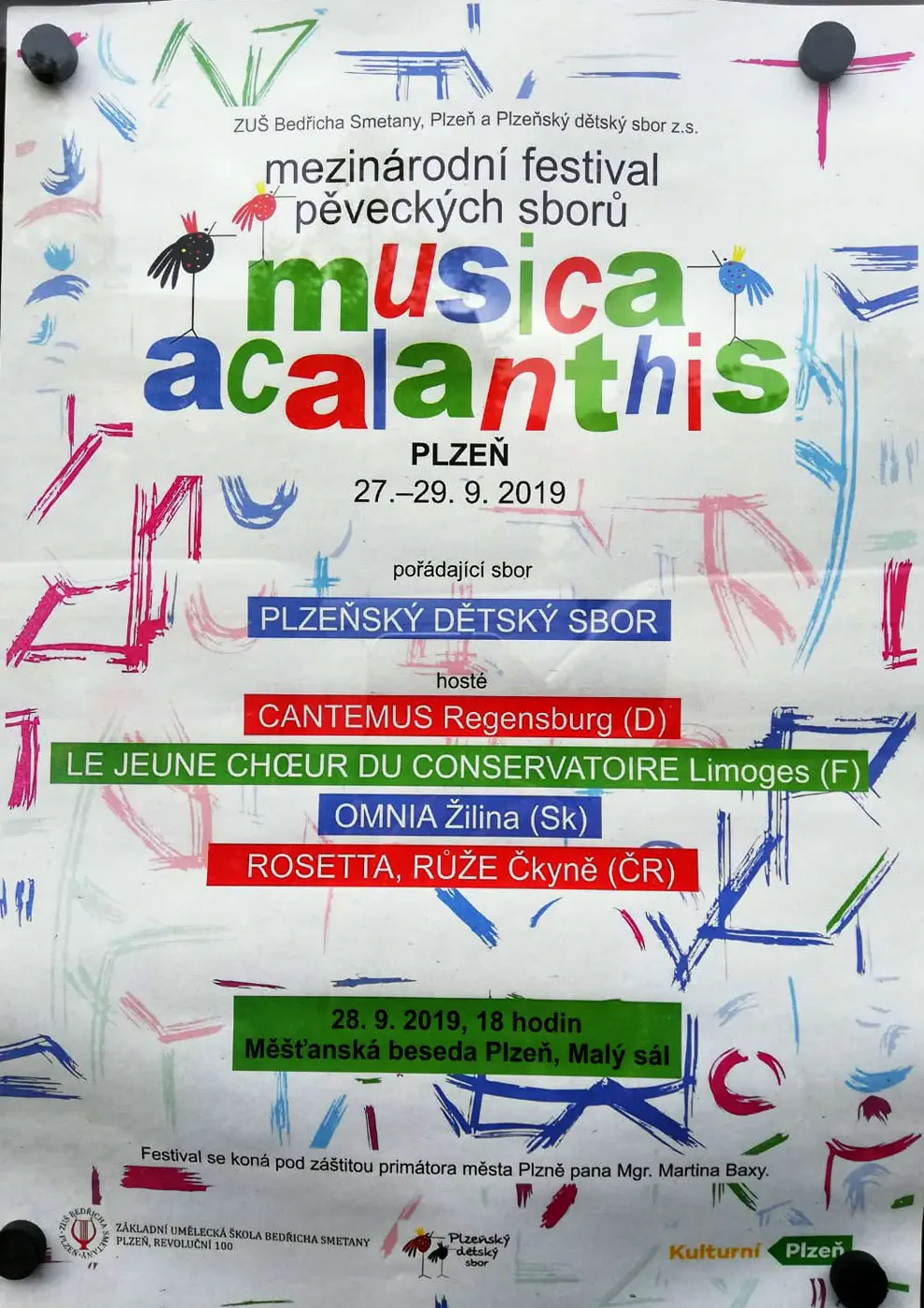 musica acalanthis (Internationales Chorfestival Pilsen) (2019)